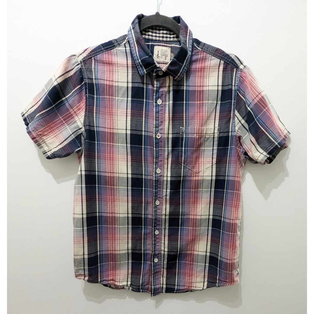 Howe Creative Workforce Plaid Button Up Shirt Men… - image 5